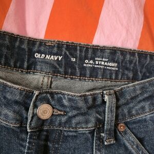 Old Navy High-Rise O.G. Straight Jeans